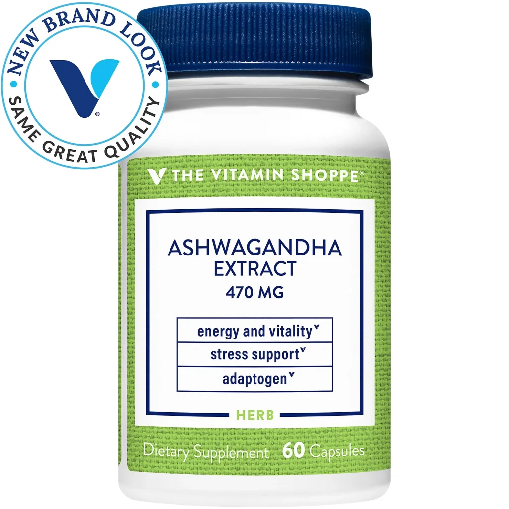 The Vitamin Shoppe Ashwagandha 470mg