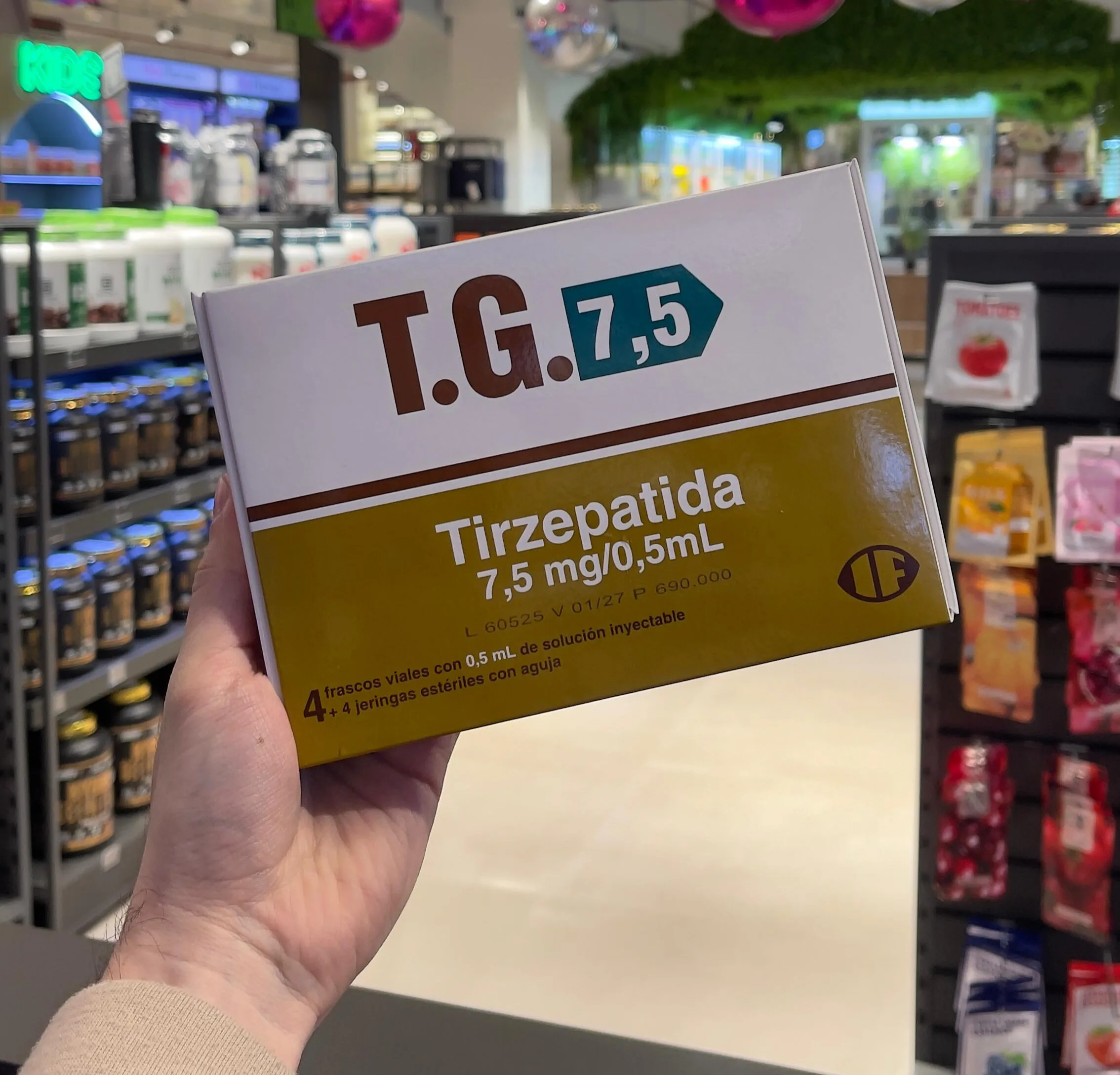 TG Tirzepatida Mounjaro Paraguayo