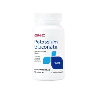 Gnc Alimentares Potassium Gluconate Plastico 100 Tbs S/C