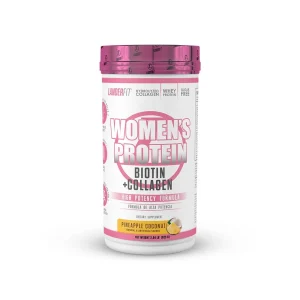 Landerfit Whey Women’S Protein + Collagen Pineapple Coco Nut Plastico 2.4 Lbs/925 G S/C