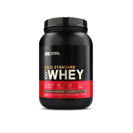 Optimum Nutrition  Whey Protein Double Rich Chocolate 1.98 Lbs Plastico  S/C