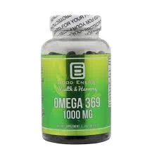 Good Energy  Omega 369 1000mg 100 Soft Plastico  Verde