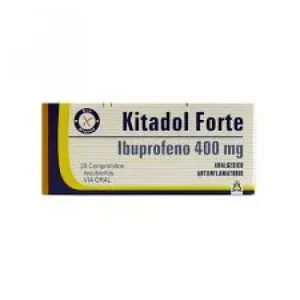 Lasca  Kitadol Forte Ibuprofeno 400mg Plastico