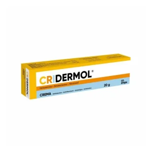 Empa  Cridermol Crema 20 G Plastico  Amarillo