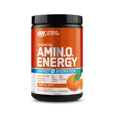 Optimum Nutrition  Amino Energy Orange 30 Servicios Plastico  Naranja