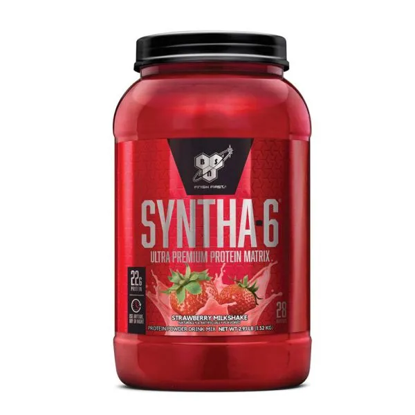 Bsn Whey Syntha-6 Strawberry Plastico  S/C