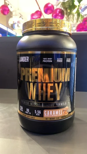 Landerfit Whey Premium Chocolate Peanut Butter Plastico 2 Lbs/936 G S/C
