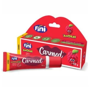 Cimed  Carmed Amoras Com Color 10g Plastico  Rojo