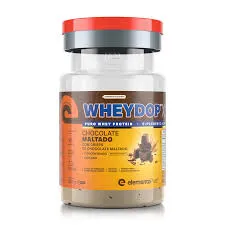 Elemento Puro  Wheydop X Chocolate Maltado 25g Plastico  Blanco