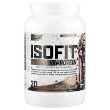 Nutrex  Isofit Chocolate Shake Plastico  Blanco