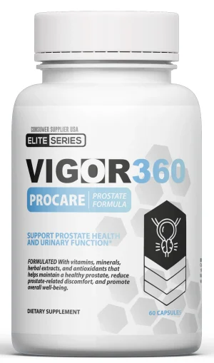 Vigor 360 Vitamina Procare Prostate Formula 60caps Plastico  Blanco