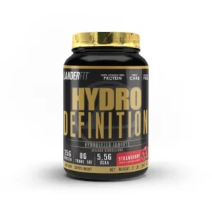 Landerfit Whey Hydro Definition Strawberry Plastico 5 Lbs/2.27 Kg S/C