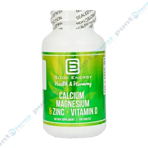 Good Energy  Calc Magn Y Zinc Vitt D100 Caps Plastico  Verde