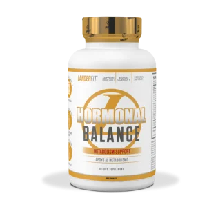 Landerfit  Hormonal Balenced Plastico 90 Caps Blanco