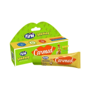 Cimed  Carmed Fini Bananas Efeito Gloss 10g Plastico  Verde