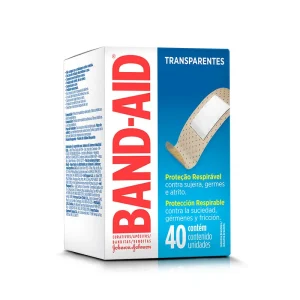 Johnson & Johnson  Band Aid 40 Unidades CartóN  Azul