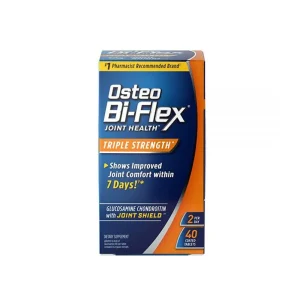 Osteo Bi-Flex  Triple Strength 40 Tablets CartóN  Azul