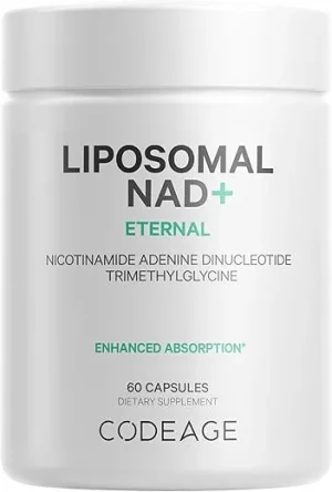 Gnc  Liposomal Nad+ Perpetual 60 Caps Plastico  Blanco
