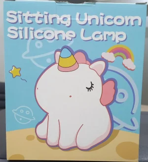 N/Apl Hogar Velador Md Unicornio 1200mah C/Us Plastico  Colorido